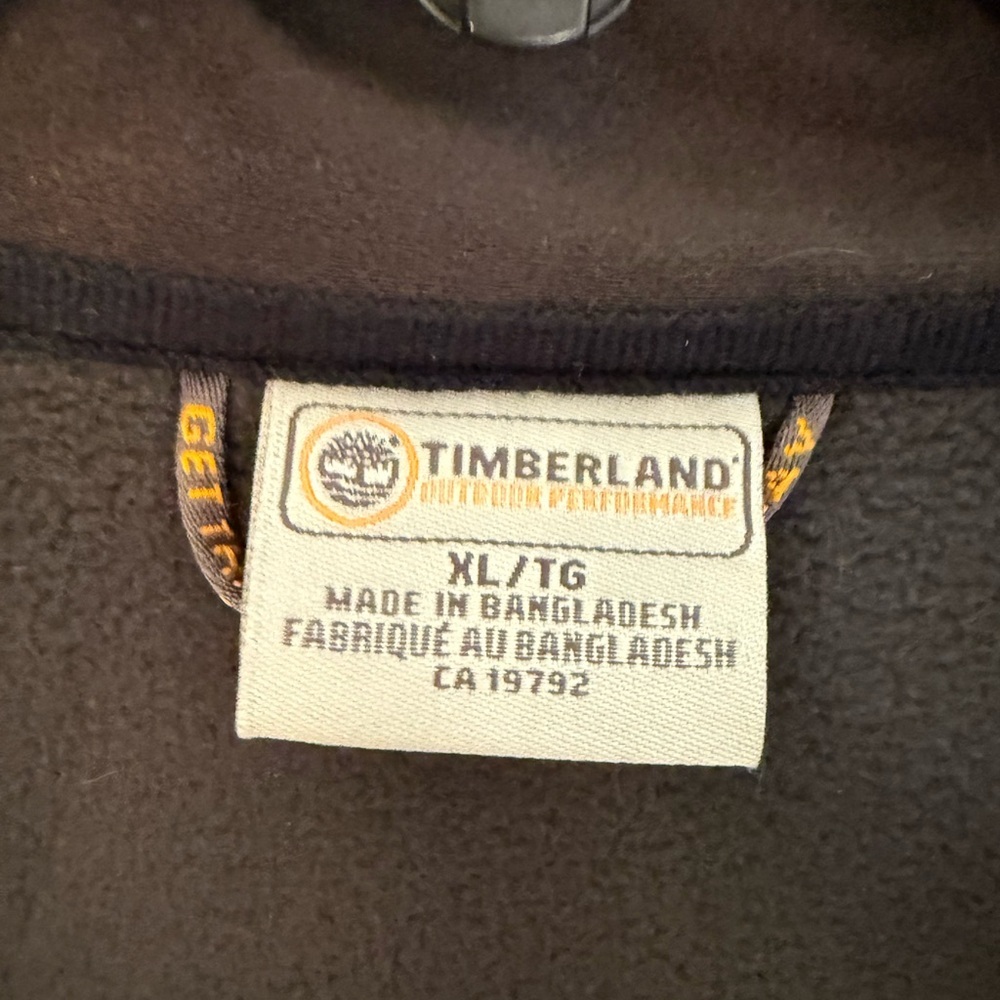 Timberland Outdoor Performance Fleece Jacket Mens size XL - Picture 2 of 5